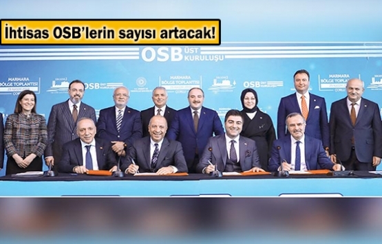 OSB’lere yeni model!