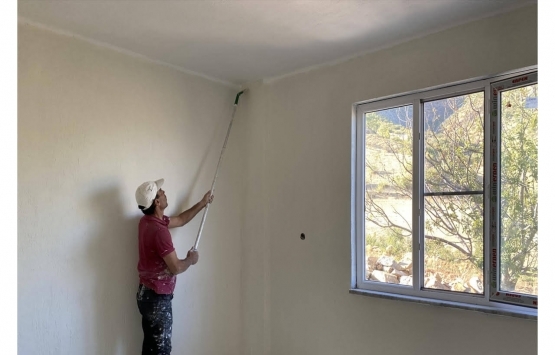 Kahramanmaraş ta 4 çocuklu aileye ev yapıldı!