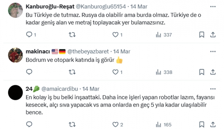 İnşaat sektöründe işçilik fiyatları 4 yıldır katlandı: Robot kullanımları başlayabilir! 