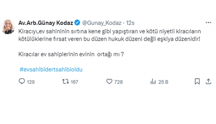 Arabulucu avukattan kiracı tepkisi: Kiracılar konut sahiplerinin ortağı mı?