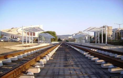 Bursa'daki raylı sistem inşaatı devam ediyor!