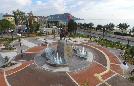 Alanya Alaeddin Keykubat Parkı yenilendi!