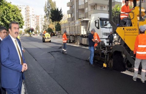 Çukurova’da asfalt çalışmaları sürüyor!