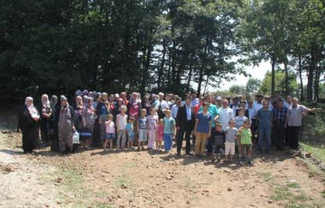 İnegöl halkı eylem yaparak tavuk çiftliği inşaatını durdurdu!