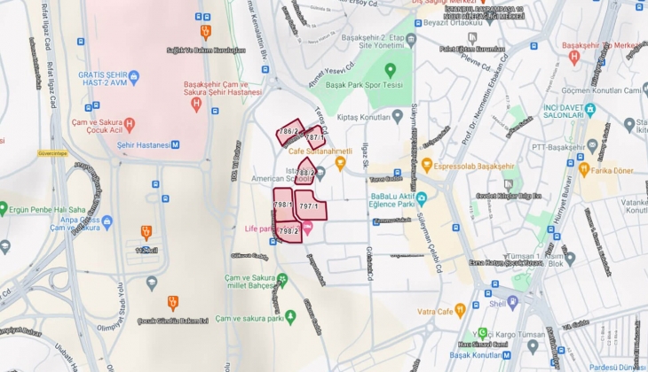 Vakıflar, Başakşehir İkitelli deki arsayı villa, konut ve dükkan yapımı için ihaleye çıkardı: 1.1 milyar TL bedelle!