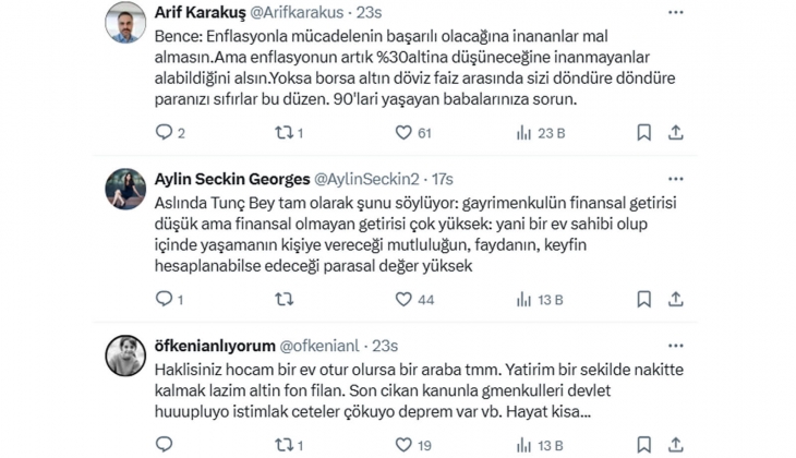 Ekonomist Tunç Şatıroğlu: Oturmak için ev bulduysanız durmayın alın, ticari gayrimenkulde seçici olun!