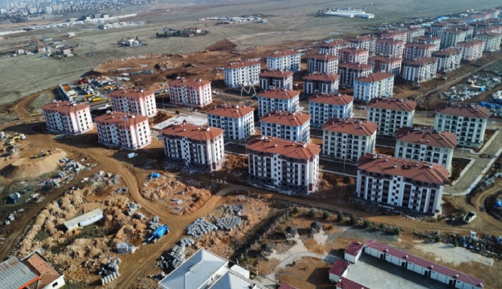 Malatya da 6 bin 100 deprem konutu şubat ayında teslim edilecek