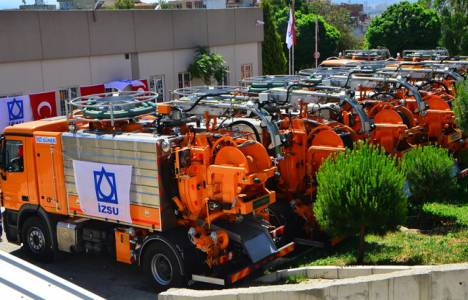  İZSU Genel Müdürlüğü, 23 yeni kombine kanal temizleme aracı satın aldı!
