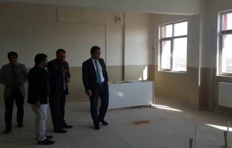 Tatvan Atatürk Sağlık Meslek Lisesi bitme aşamasına geldi!