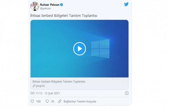 Ruhsar pekcan: 2,5 milyar doları aşkın yatırım yapıldı!