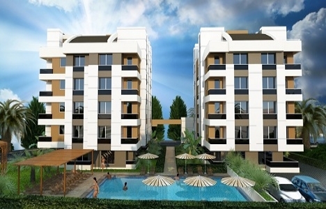 Via Life Residence ta 1+1 ler 46 bin Euro! Yeni proje!