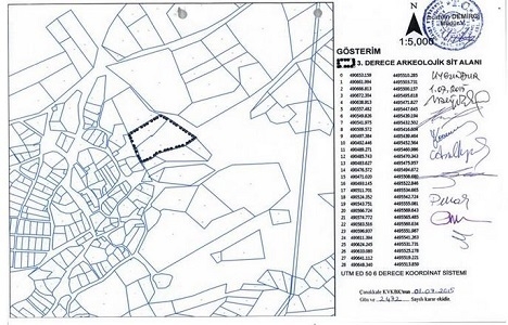 Çanakkale Gelibolu da 3.derece arkeolojik sit alanı kararı!