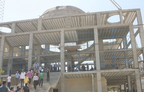 Mardin’de cami kubbesi çöktü: 6 yaralı!