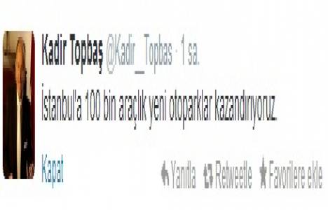 İstanbul a yeni otopark projeleri geliyor!