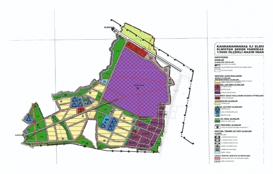 Elbistan Şeker Fabrikası’nın arsasının imar planları onaylandı!