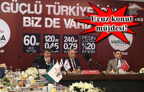 KİPTAŞ'tan Hadımköy ve Pendik'e memur konutları geliyor!