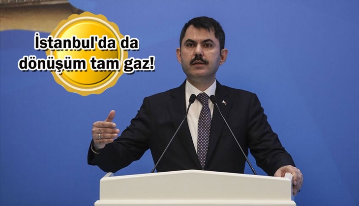 100 bin konutun inşası başlıyor! Bakan Kurum peş peşe açıkladı: Anadolu ve Avrupa Yakası'nda uydu kentler yapılacak!