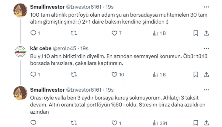Borsada kazanılan para araba, ev, arsa ya dönüştürülmeli! Ev almak isteyenler bunu yapsın! 