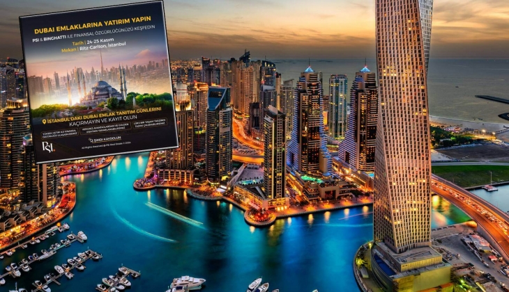 Binghatti Dubai gayrimenkulünü İstanbul’a getiriyor! Dubai emlak tanıtım günleri 24 Kasım'da başlıyor!