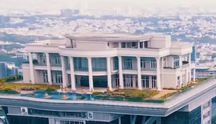 Hindistanlı iş adamı gökdelenin tepesine malikane yaptı ama oturamadı!