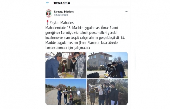Aydın Karacasu’da imar planı düzenlemesi!
