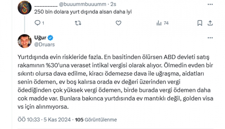 Yatırım için konut alacaklar nelere dikkat etmeli? İşte İstanbul dan örnek!