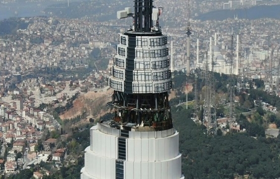 Küçük Çamlıca TV-Radyo Kulesi inşaatında sona gelindi!