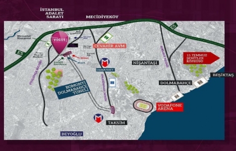 Vogue Bomonti nerede?