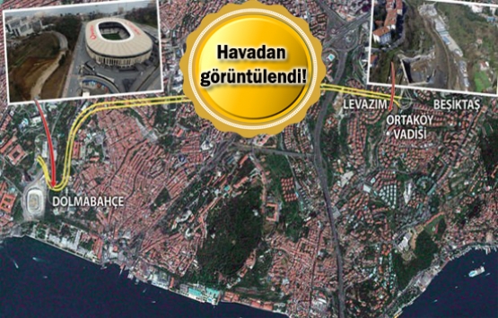 Dolmabahçe-Levazım tünelinde son durum!