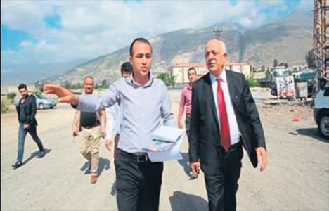 İskenderun E-91 yolundaki çalışmalar incelendi!