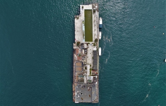 Galatasaray Adası'nın yıkım sonrası son hali!