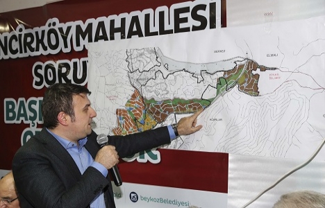 Beykoz'da mülkiyet sorunu çözüldü sıra imara geldi!