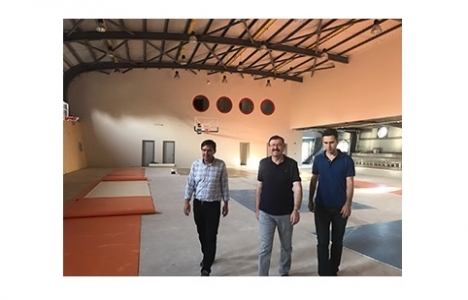 Kocaeli'de bir okul daha spor salonuna kavuşuyor!