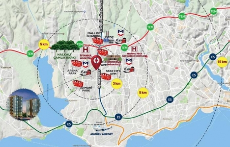 TEM Expres Residence 116 satılık daire!