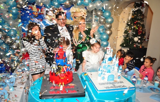 Evrim Kırmızıtaş Başaran çocukları için doğum günü partisi düzenledi!