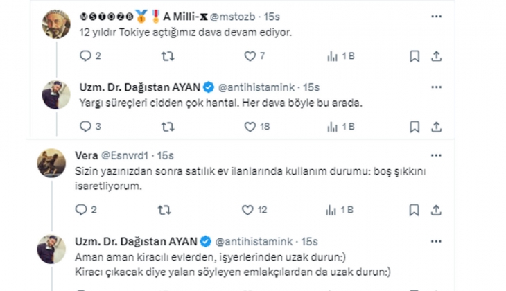 Ünlü doktordan tahliye davası isyanı: Bu koşullarda bir daha bu ülkeden bir ev alır mıyım? Asla!