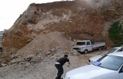 Bilecik'te toprak kayması meydana geldi!