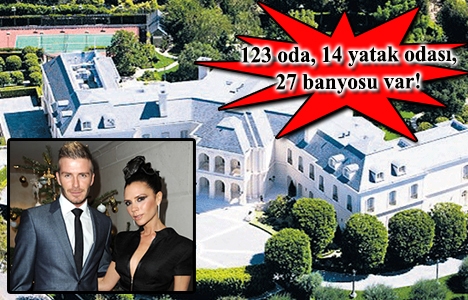 David ve Victoria Beckham, Los Angeles'ın en büyük evini alıyor!