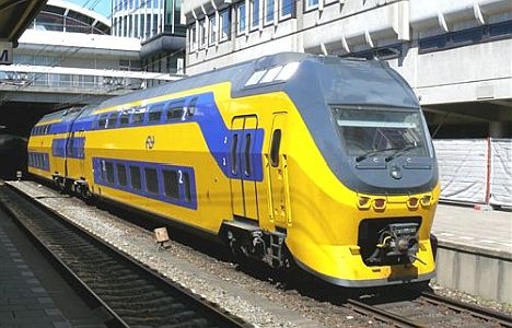 Hollanda'nın tren ulaşımına rüzgar desteği!