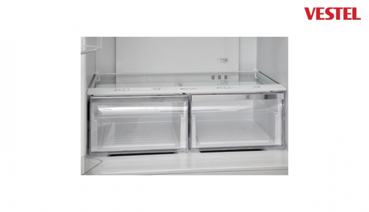 Vestel RETRO FD56001 Bej 487 Lt Gardırop Tipi Buzdolabı’nda vade farksız 9 taksit fırsatı başladı!