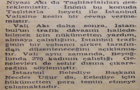 1963 yılında Gaziosmanpaşa nın ilçe yapılması istenmiş!