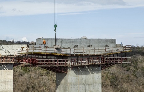 3.köprü ve Kuzey Marmara Otoyolu inşaatından son fotoğraflar!