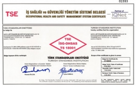 KOSKİ'nin kalite standartı yükseldi!