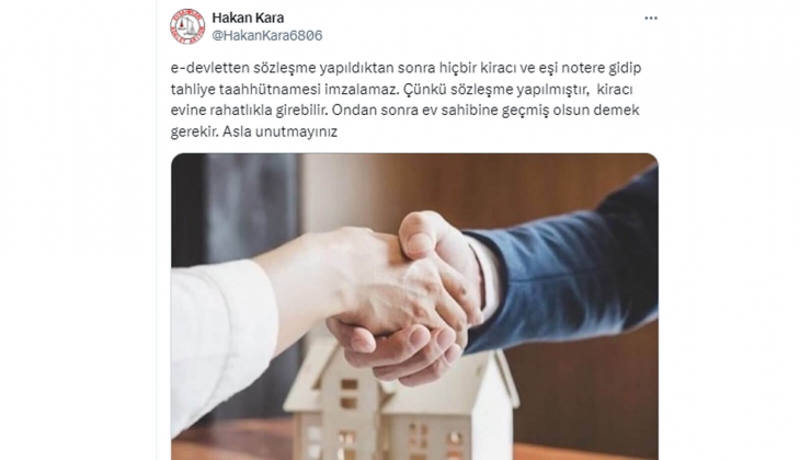 Mağdur ev sahibinden tahliye taahhütnamesi uyarısı: Bunu yapan ev sahibine geçmiş olsun!