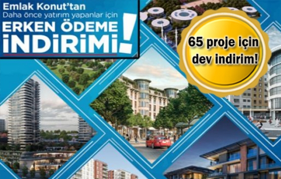 Emlak Konut erken ödeme indirimi kampanyası için yarın son gün!