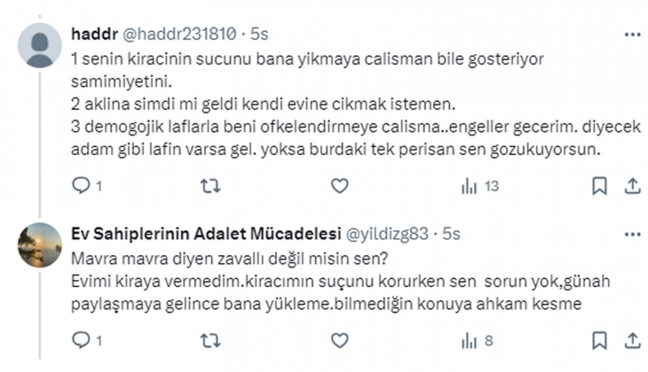Mağdur ev sahiplerinden Cumhurbaşkanına çağrı: Bizi bir bürokratımız dinlerse seviniriz! 