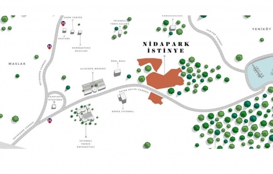 Nidapark İstinye Vadi nerede?