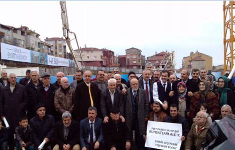 Fikirtepe'de ilk temel atıldı!