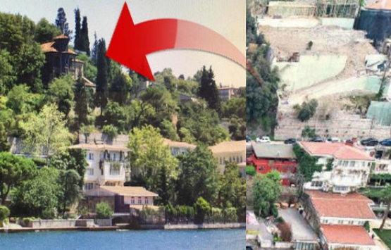 Pervaneli Köşk’ün manzarası için 18 ağaç kesildi!