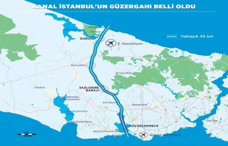 İşte Kanal İstanbul un geçeceği köyler!